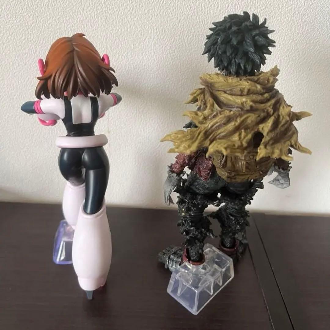 僕のヒーローアカデミア 一番くじ 緑谷出久 麗日お茶子 フィギュア