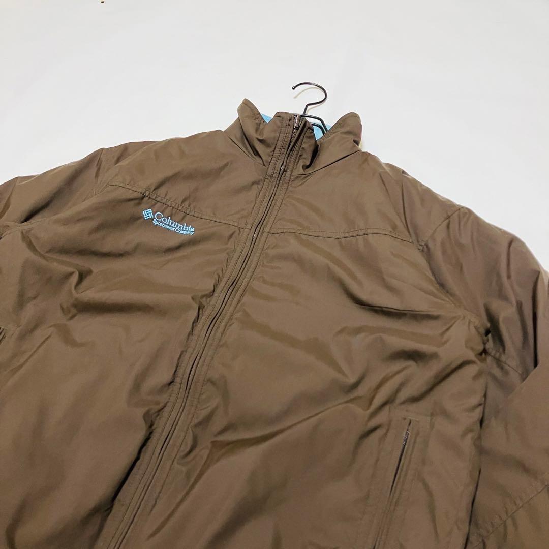 コロンビア プリマロフト 中綿ウォームアップジャケット リバーシブル