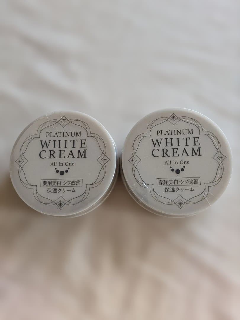 PLATINUM WHITE CREAM 40g 『2個』新品未開封