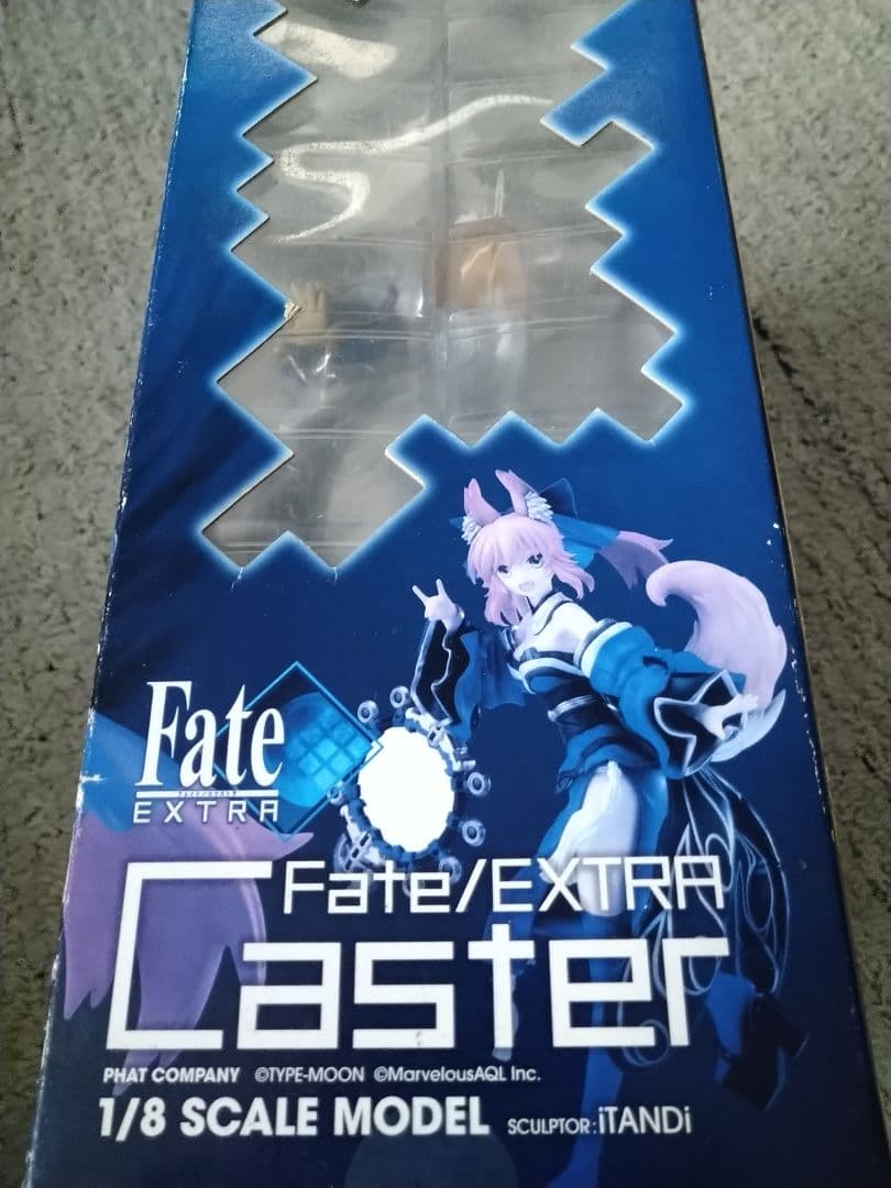箱に色褪せいたみ有り Fate/EXTRA キャスター 1/8 完成品フィギュア