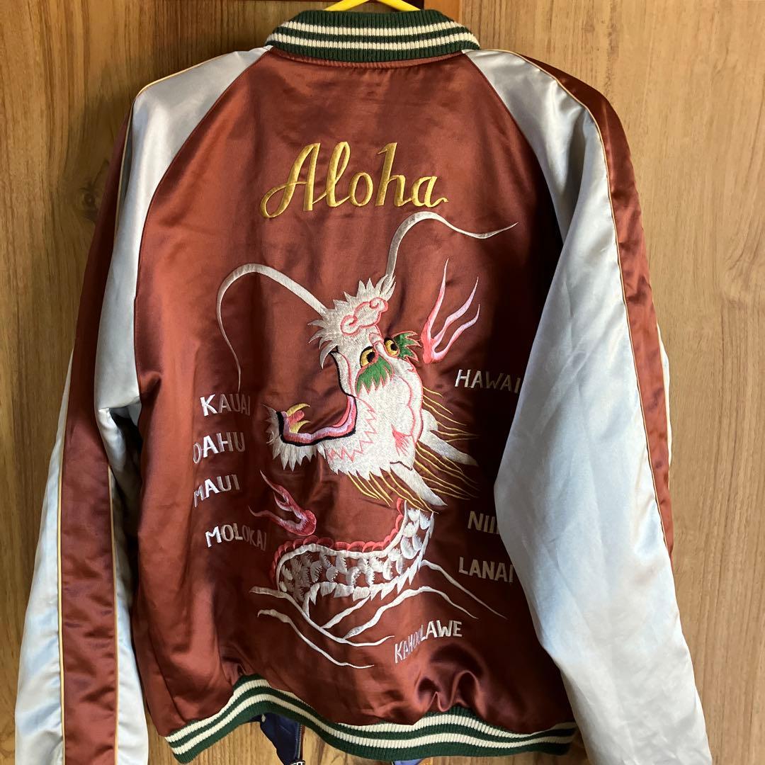 東洋エンタープライズ　ハワイ　アロハスカジャン 美品✨東洋エンタープライズ Aloha Hawaii スカジャン リバーシブル