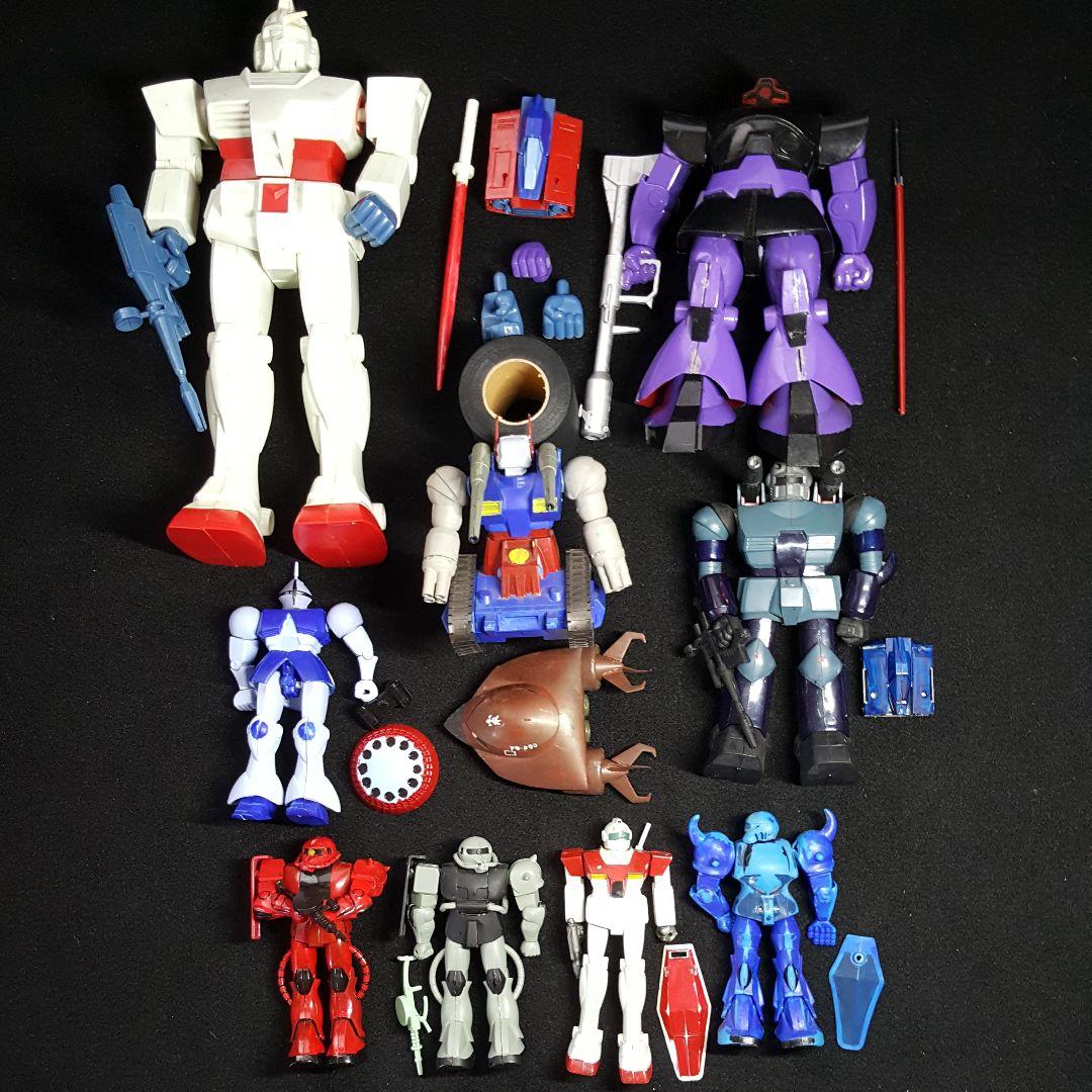 ガンプラ】激レア 初代出版 40年以上前10体 ジャンク品 昭和レトロ