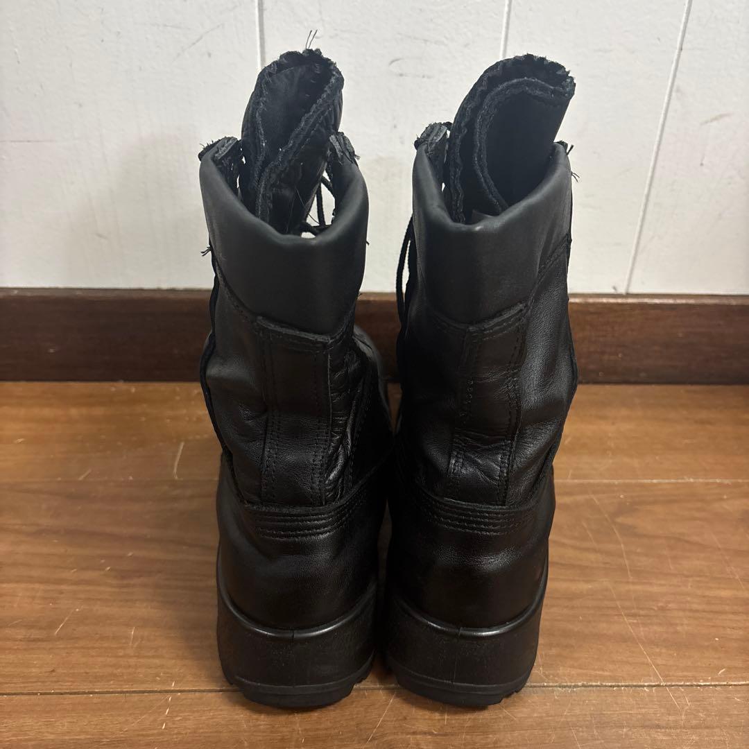 米軍 実物 US NAVY BELLEVILLE オールレザーブーツ US8W