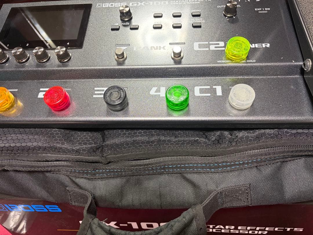 「動作確認済み・付属品完備！」BOSS GX-100 BT-DUALバック付き！