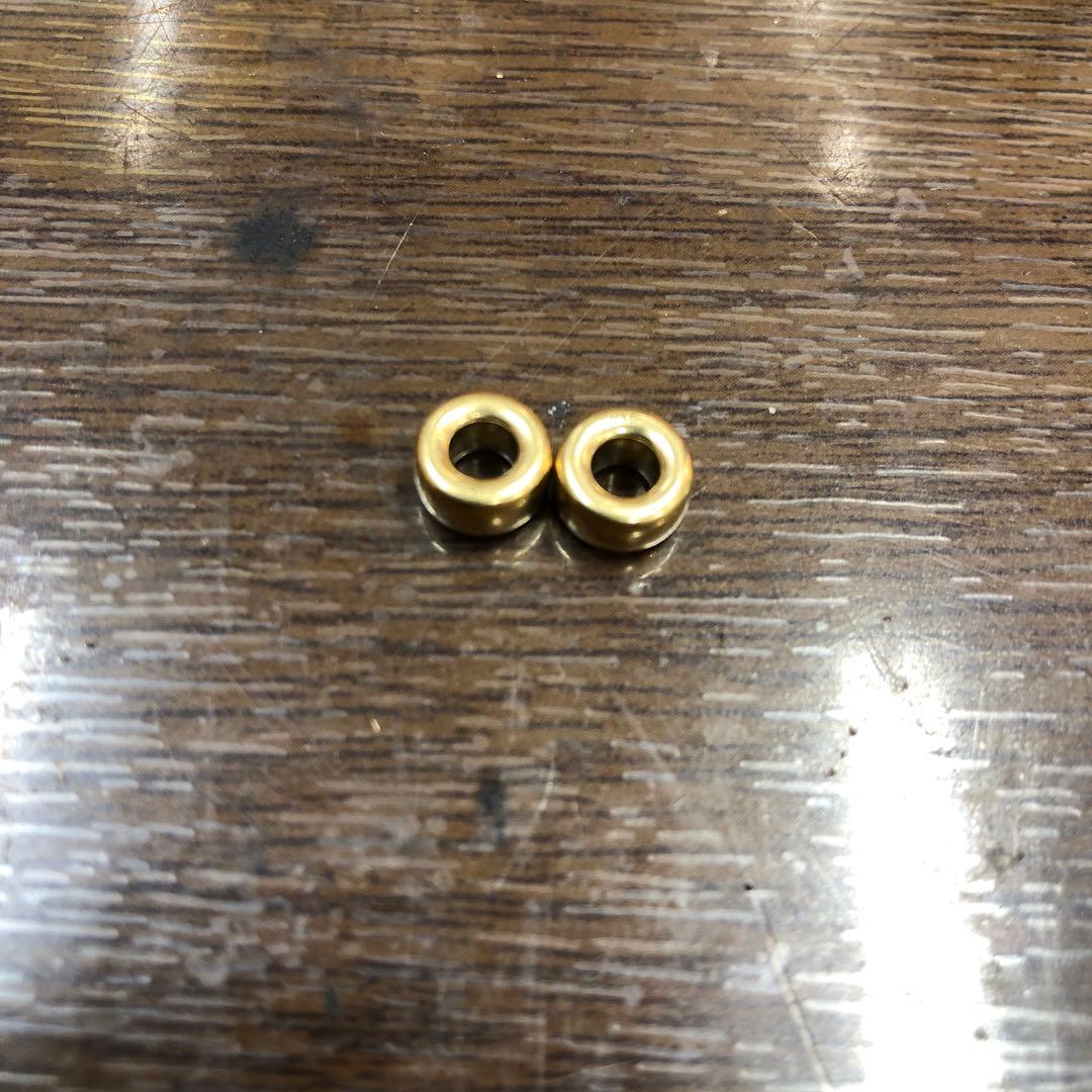 専用です　鷲見太郎 18金無垢ビーズ4個セット 8.4gm