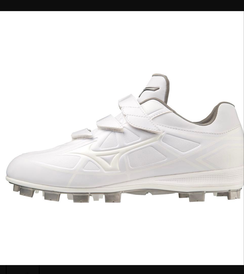 Mizunoライトレボリューションフィニティホワイト 26.5 ポイントスパイク