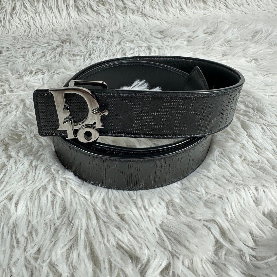 ディオール　ベルト　ブラック
