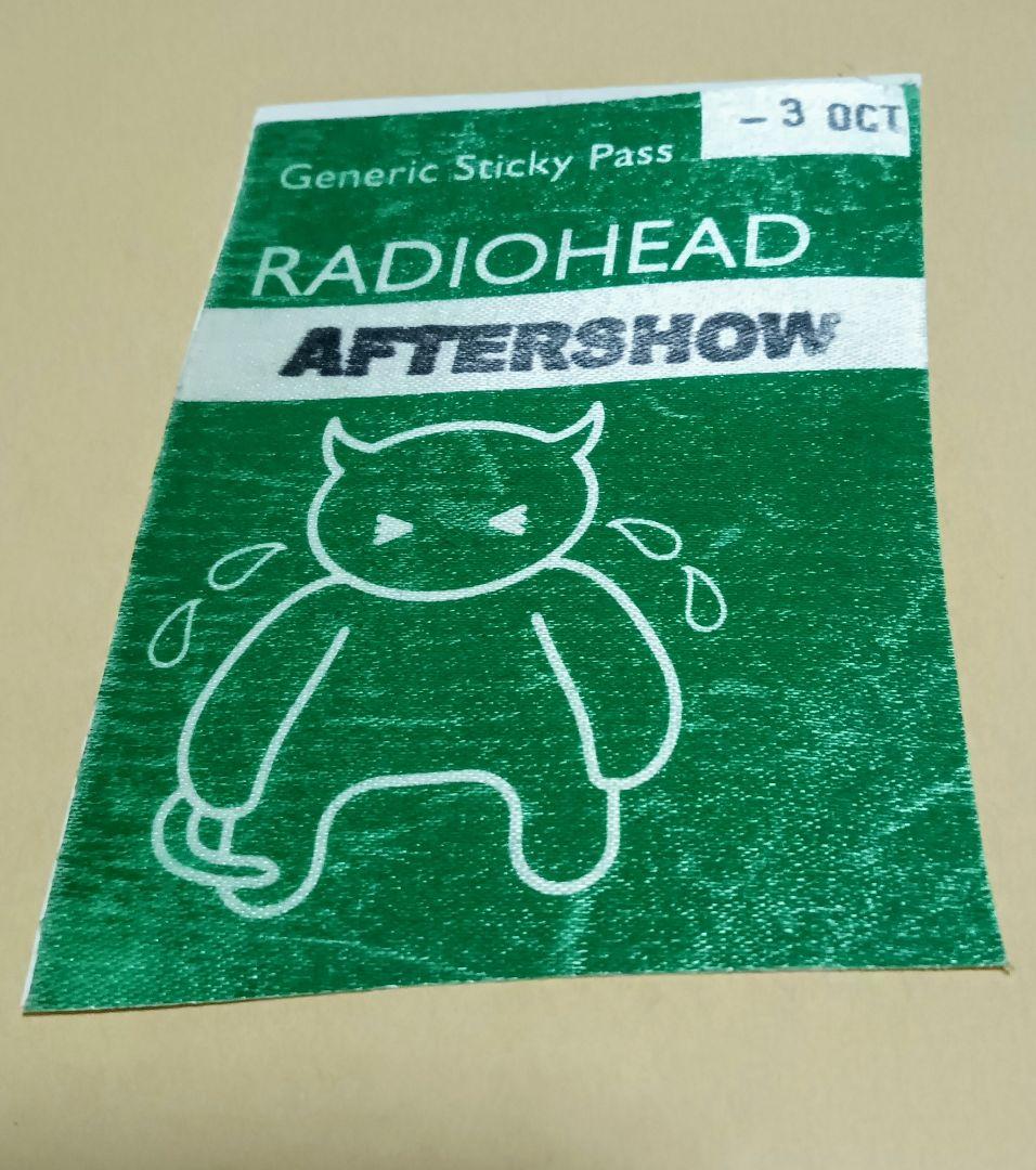 RADIOHEAD AFTERSHOW スティッキーパス