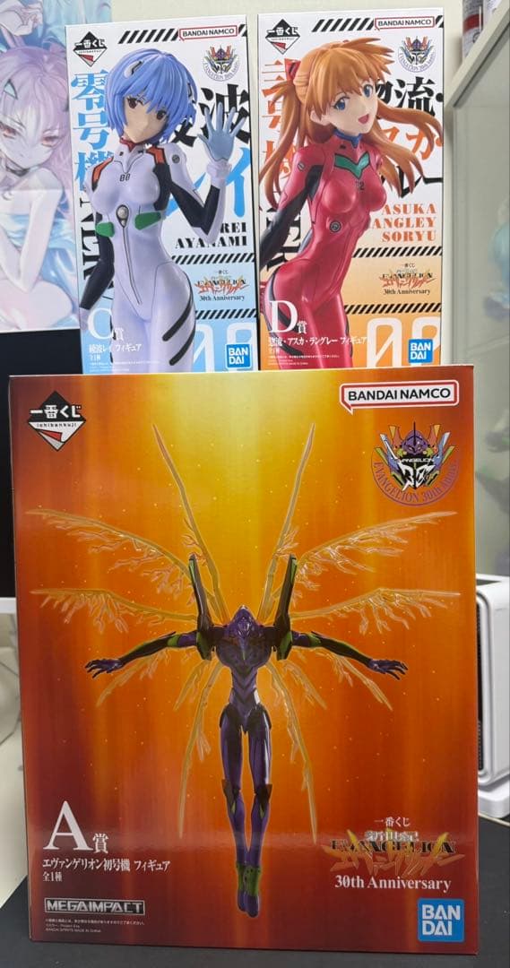 一番くじ 新世紀エヴァンゲリオン 30th A賞 C賞 D賞 その他下位賞