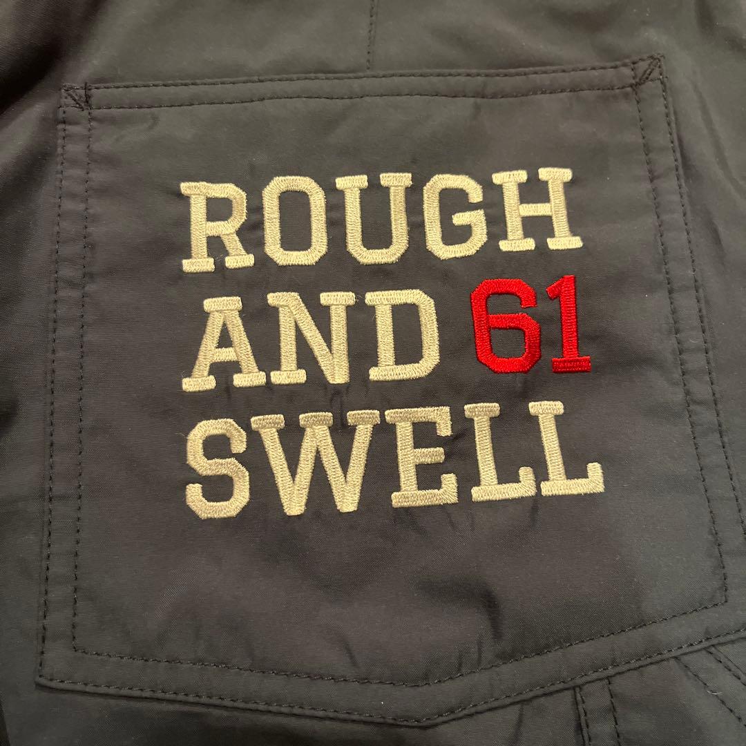 ラフアンドスウェル　防寒パンツ　レア　ネイビー　キルティング　M ラフアンドスウェル 防寒パンツ レア ネイビー キルティング M - メルカリ