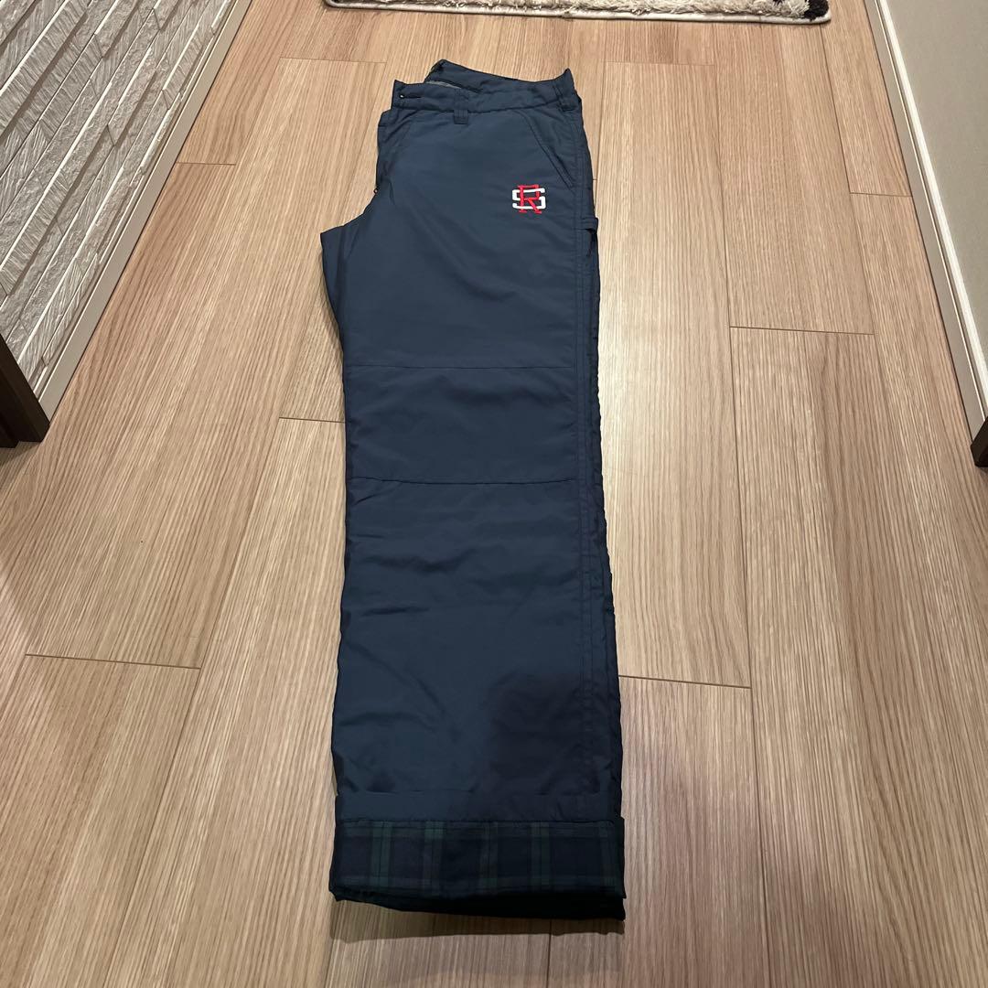 ラフアンドスウェル 防寒パンツ レア ネイビー キルティング M - メルカリ