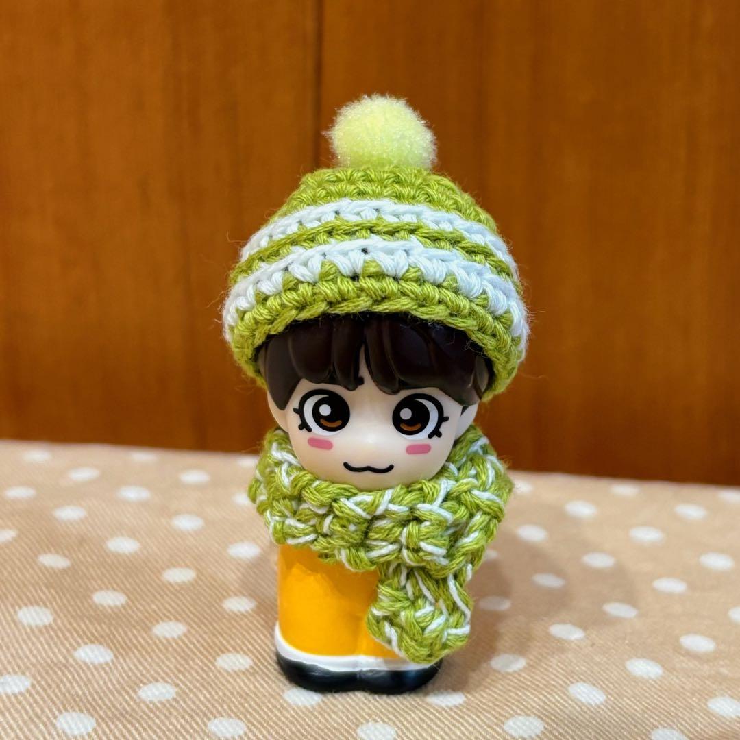 なにわ男子 指人形 ニット帽 マフラー セット 緑 - メルカリ