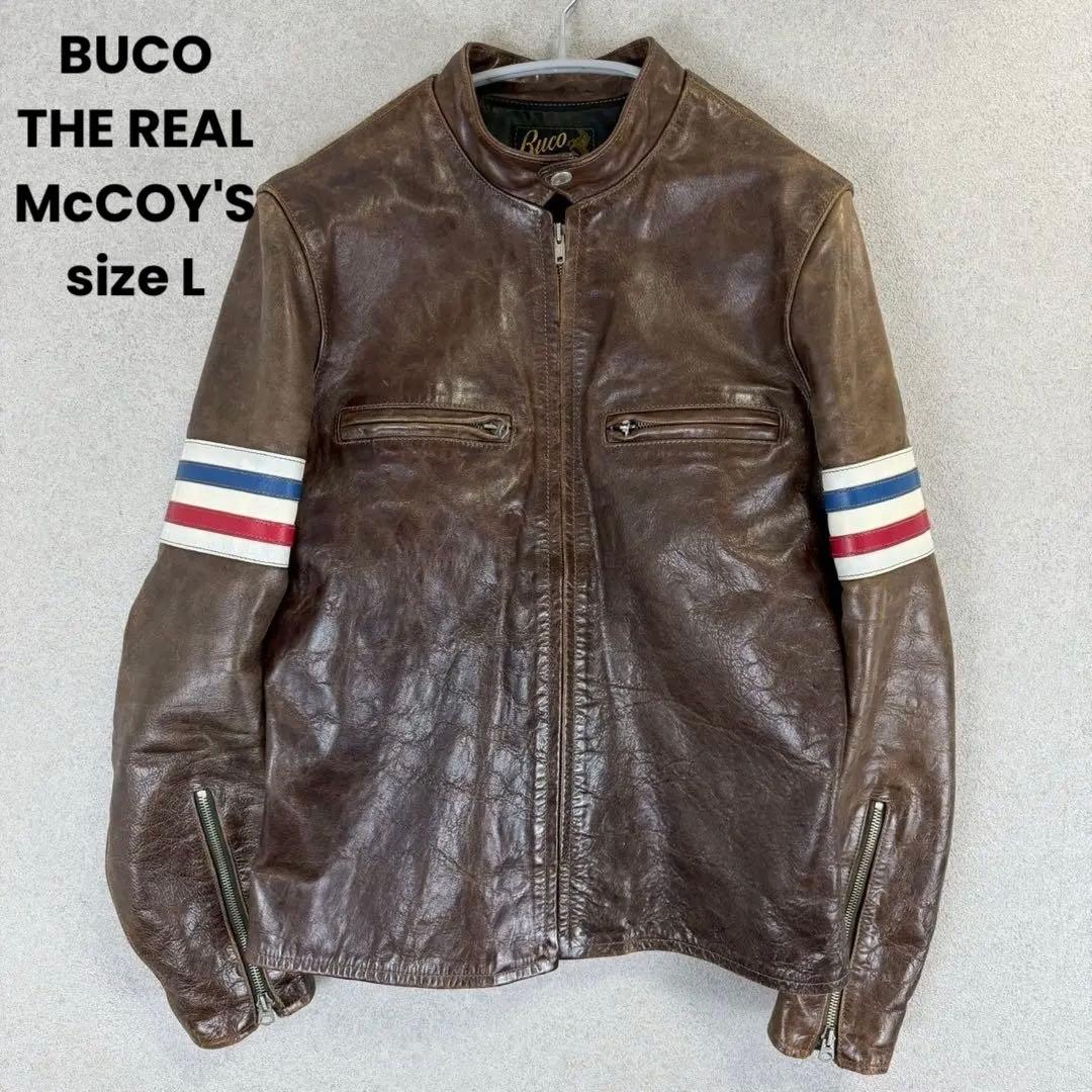 ジャケット・アウター BUCO THE REAL McCOY'S J-100 Horsehide The Real McCoy's Buco J-100 Horsehide Jacket - Black