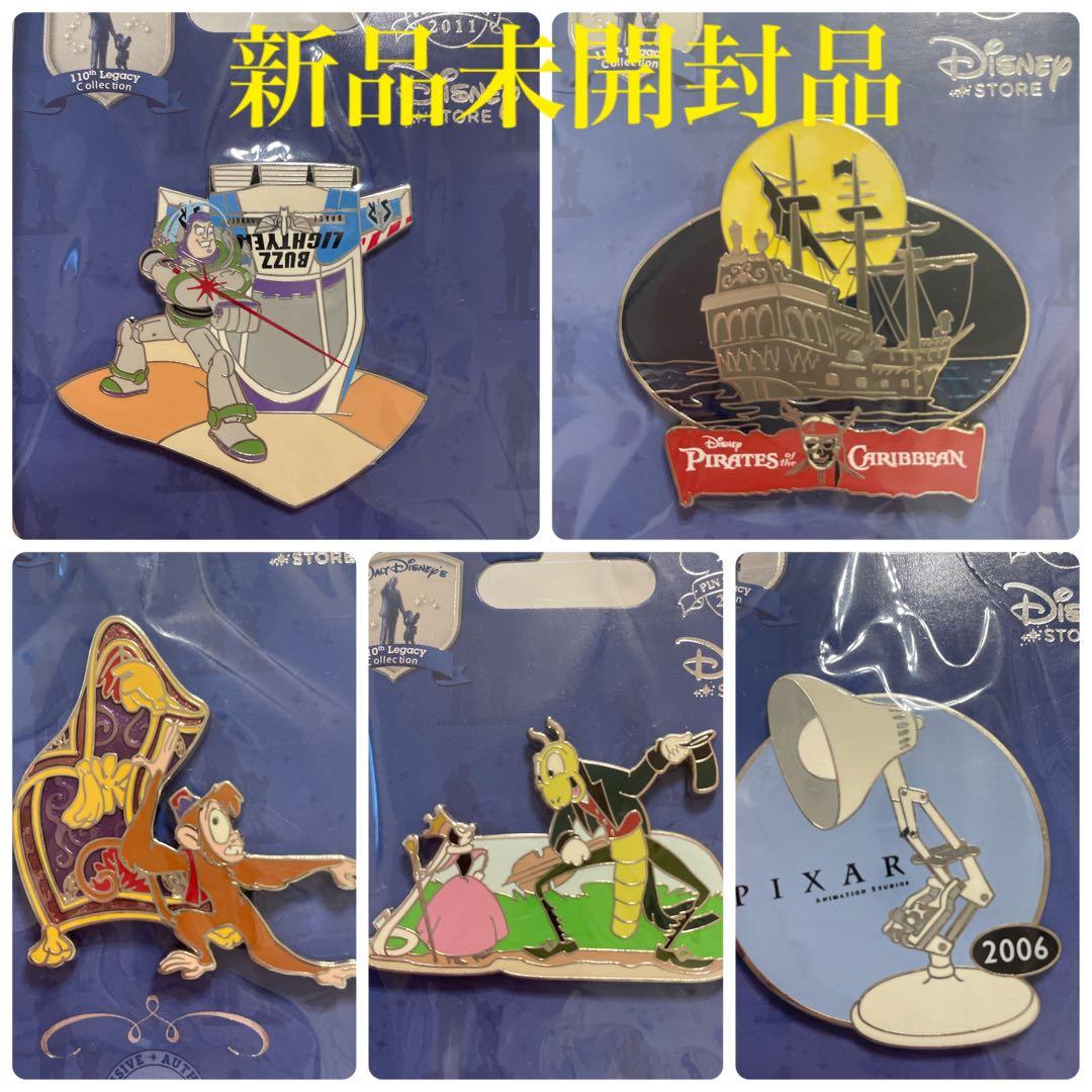 新品未開封❣️ ウォルトディズニー　110周年　レガシーコレクション　ピンバッジ