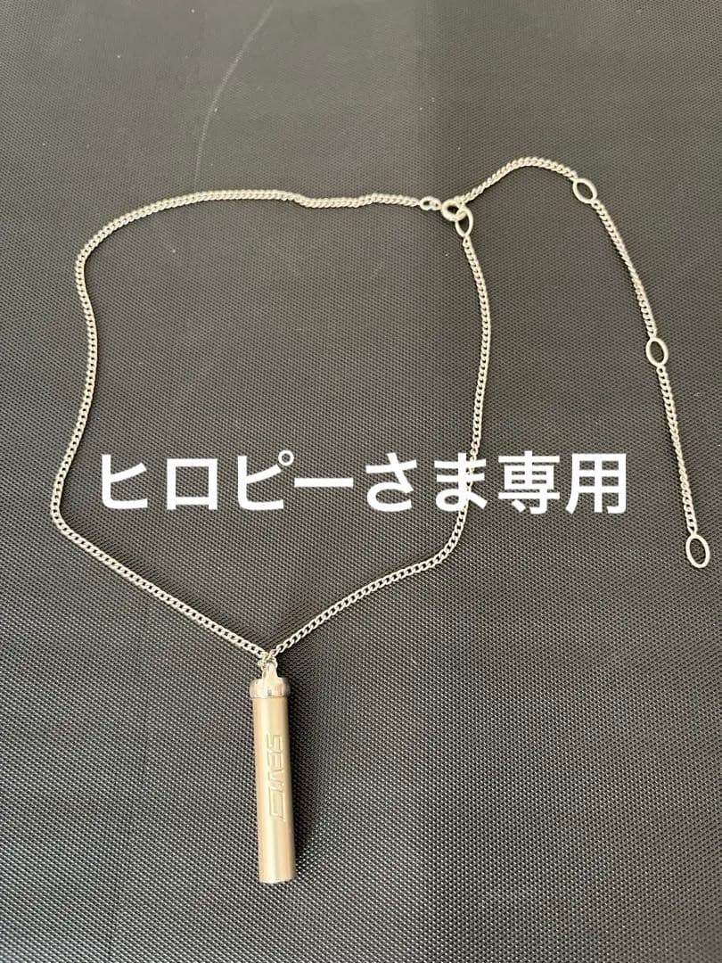 SEV メタルバーチカルネックレス　中古品