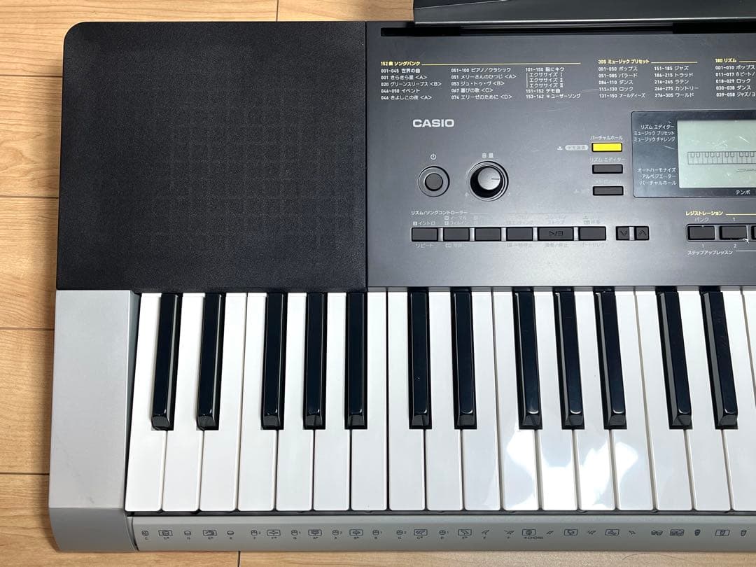カシオ CASIO 電子キーボード CKT-4400 / ブラック - メルカリ