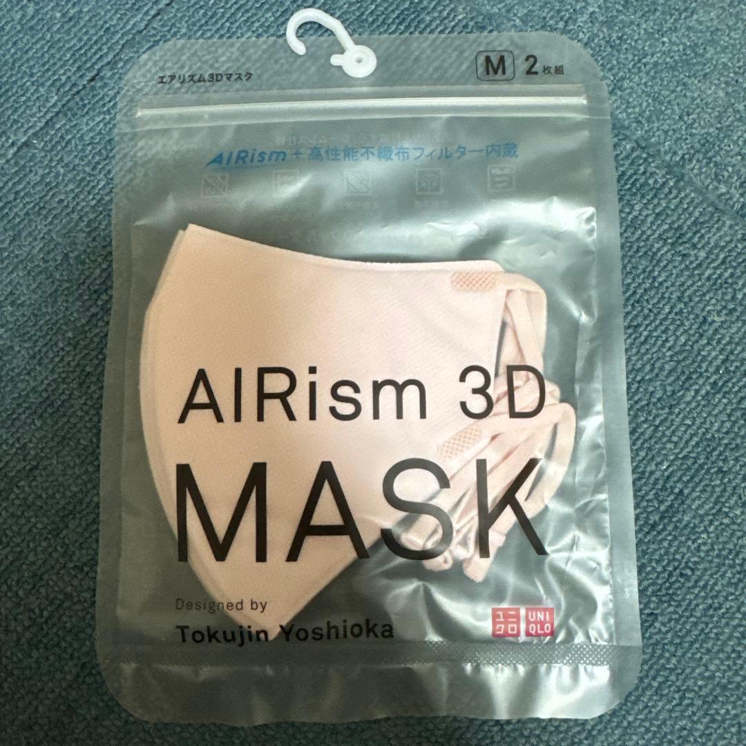 UNIQLO AIRism 3D MASK Mサイズ 2枚組