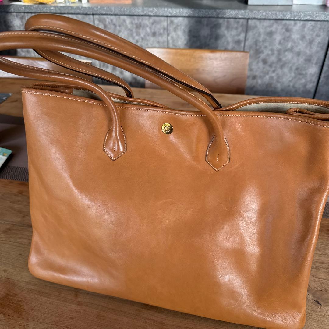 C isei キャメル色レザー トートバッグ 大きめ Artisane josse（アルティザンヌ・ジョゼ） トートバッグ レディース