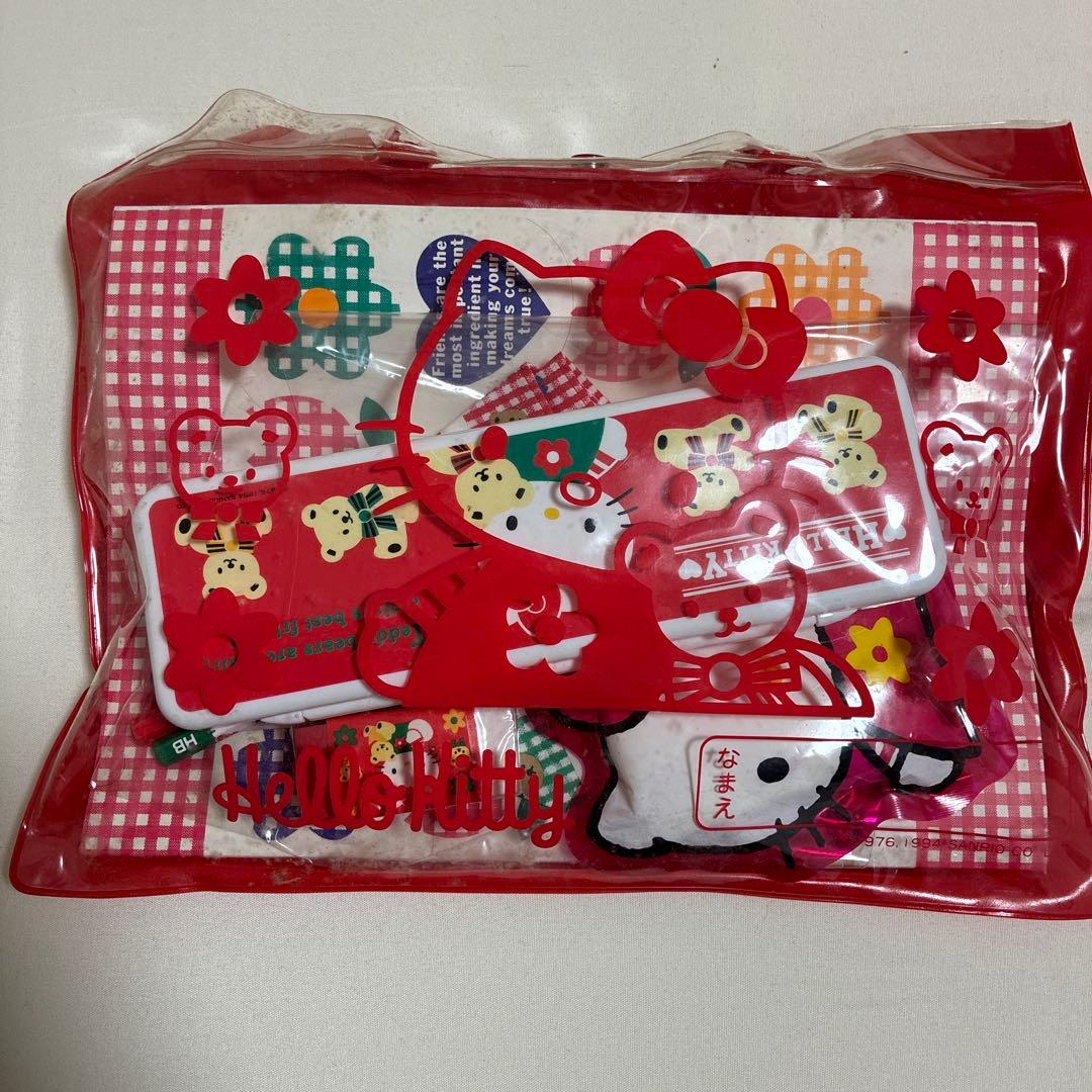 ハローキティ 文房具セット　外装汚れあり サンリオ 文具セット 入学準備 キティ 文房具 ハローキティ 8点 セット