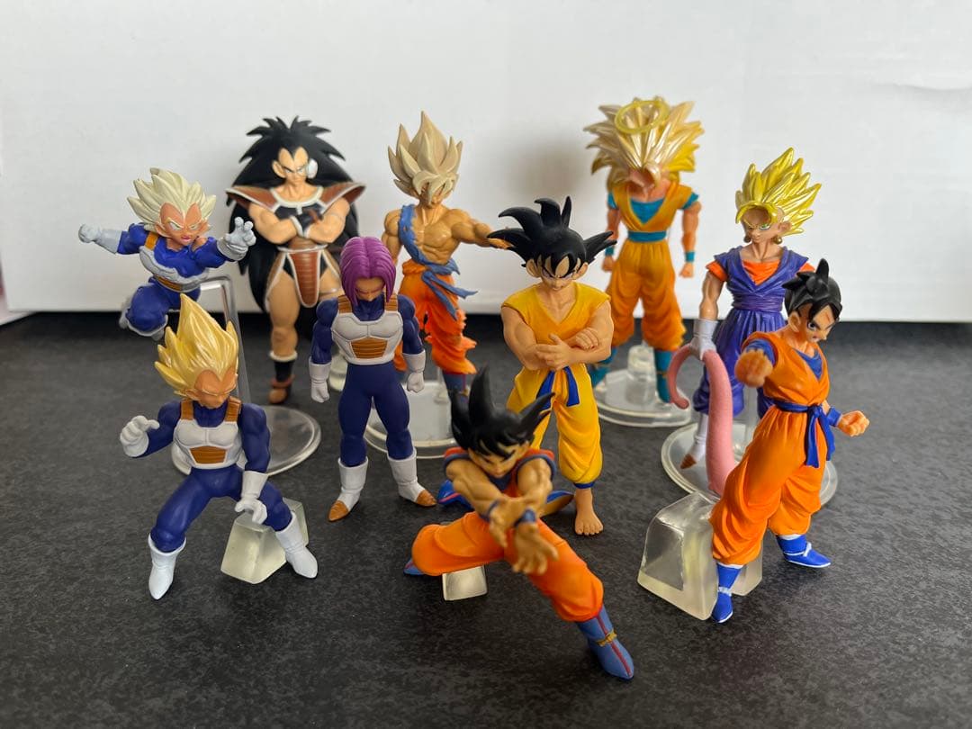 バラ売り可】ドラゴンボールフィギュア HGシリーズ サイヤ人10体セット