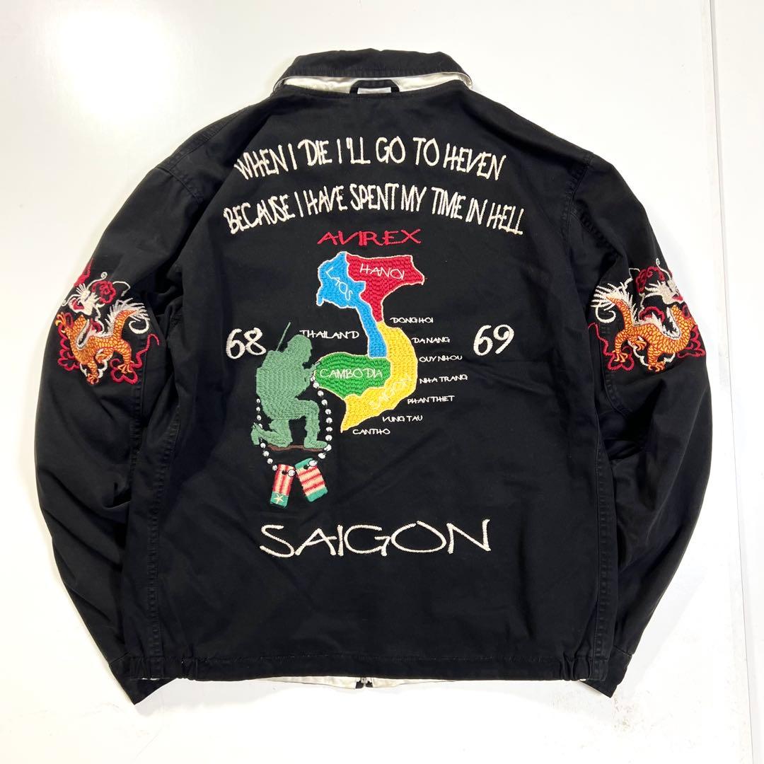 Avirexアビレックス ベトジャン　上野商会　リバーシブル L