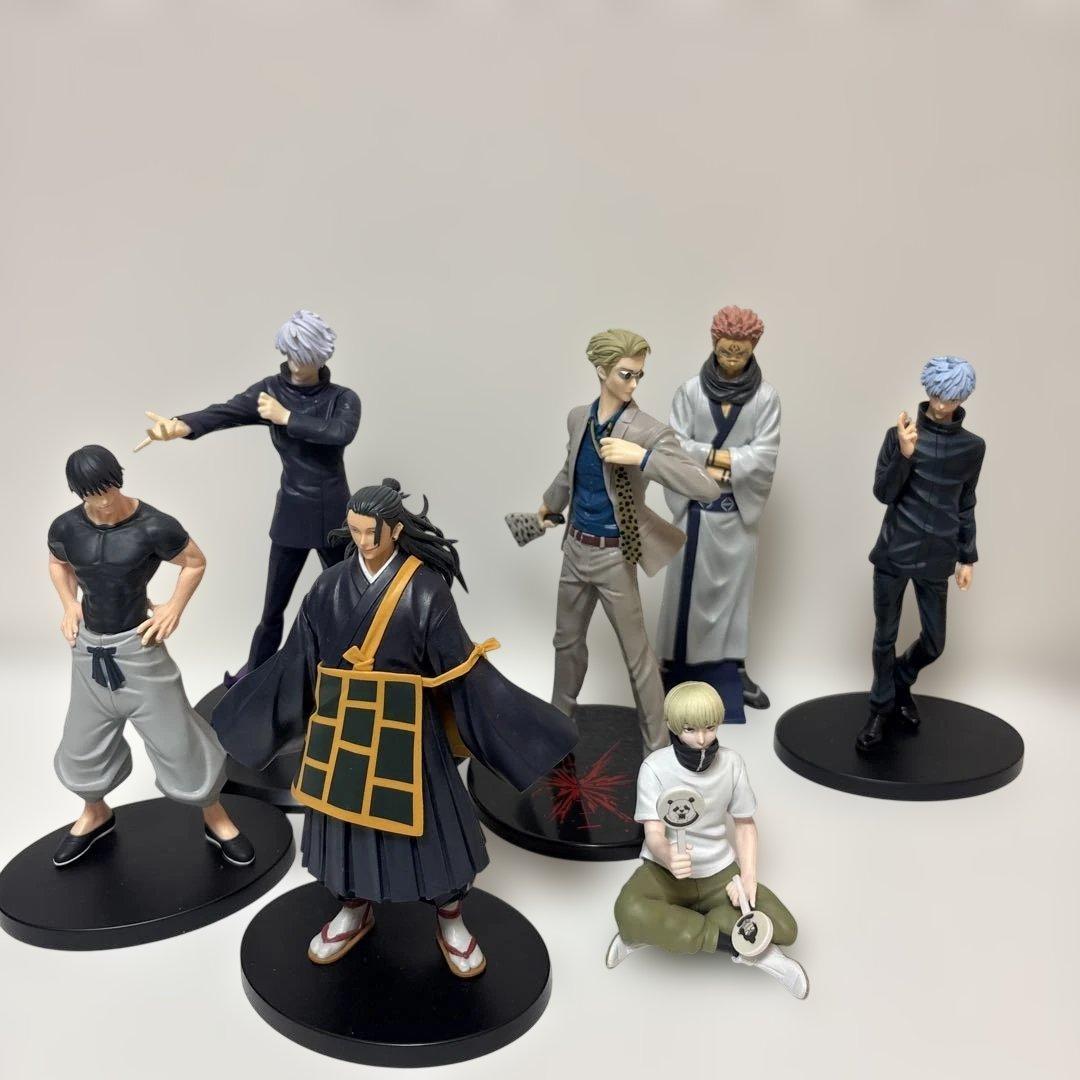 呪術廻戦 フィギュア 6体セット まとめ売り 五条悟 夏油傑 伏黒甚爾