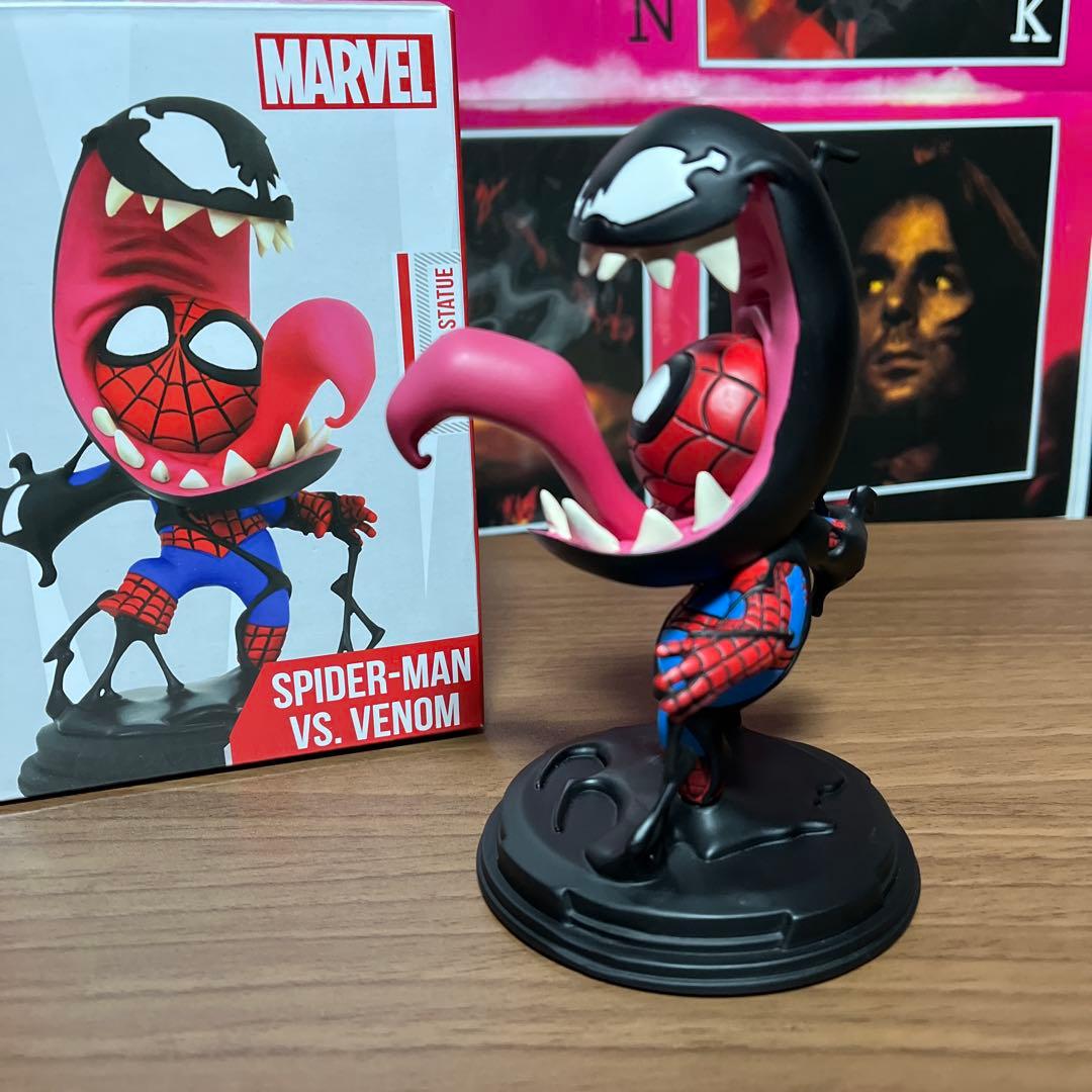 スパイダーマンvsヴェノム スタチュー ジェントルジャイアント