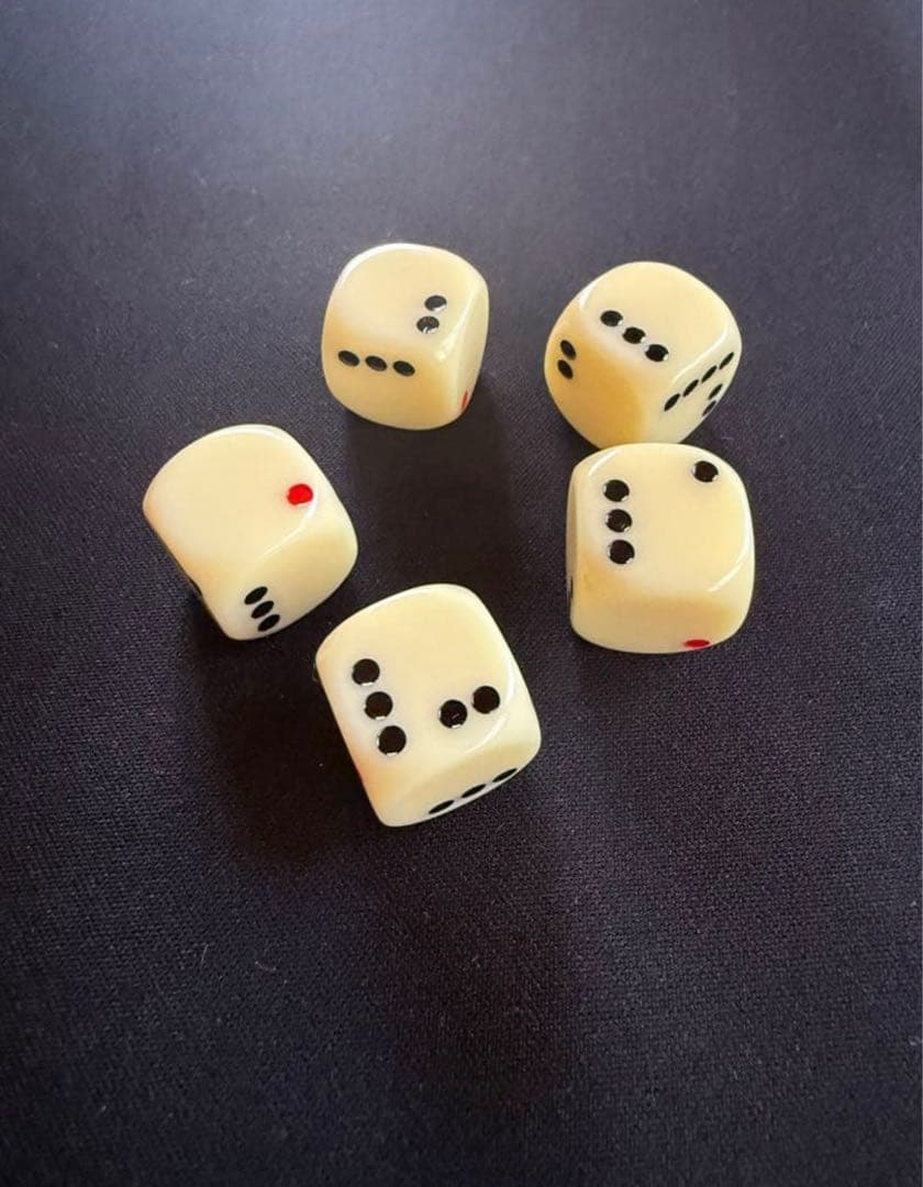 Kuya　マンダース　マッチ3点　サイコロ3点　セット