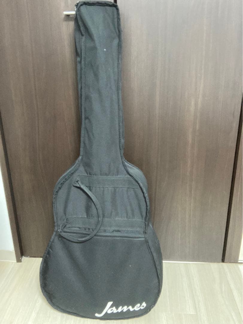直接取引.尼崎.大阪.西宮付近)James アコースティックギター ブラック