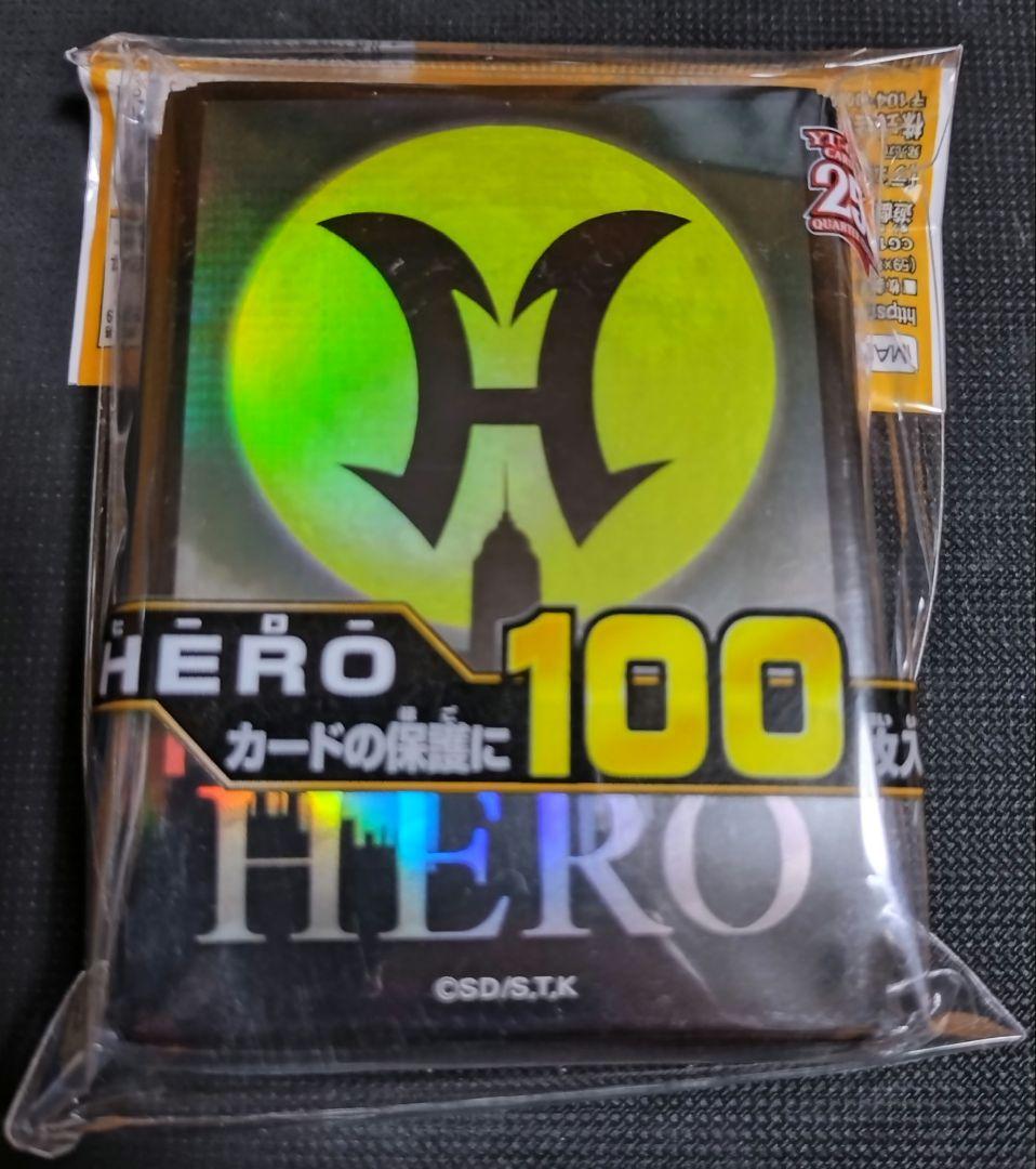 遊戯王ラッシュデュエル HERO スリーブ プロテクター 新品未開封 100枚