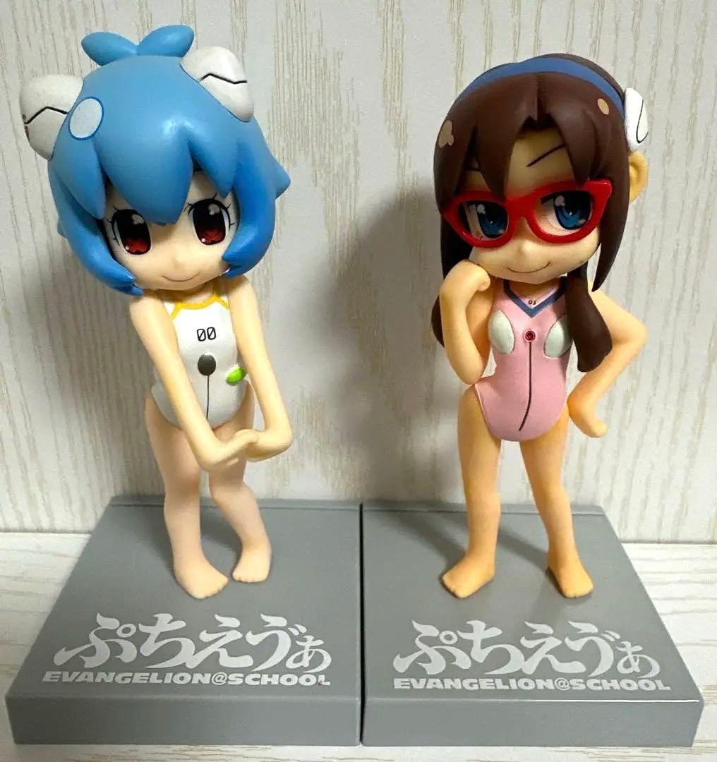 ［希少］エヴァンゲリオン　スクールコレクション5 ぷちえゔぁ フィギュアセット