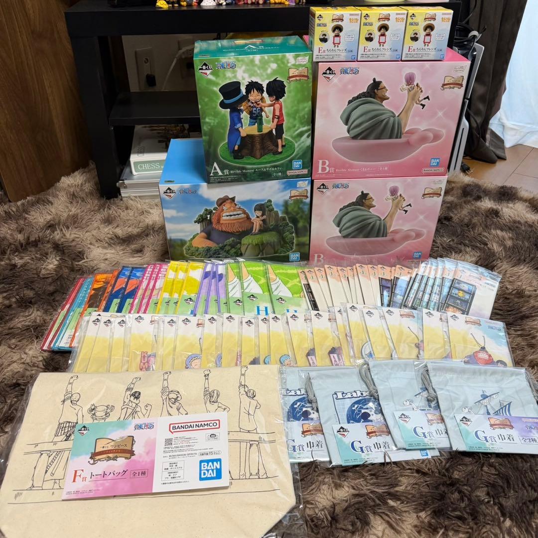 一番くじ ワンピース ドラマティックメモリーズ A賞 B賞 C賞 まとめ売り