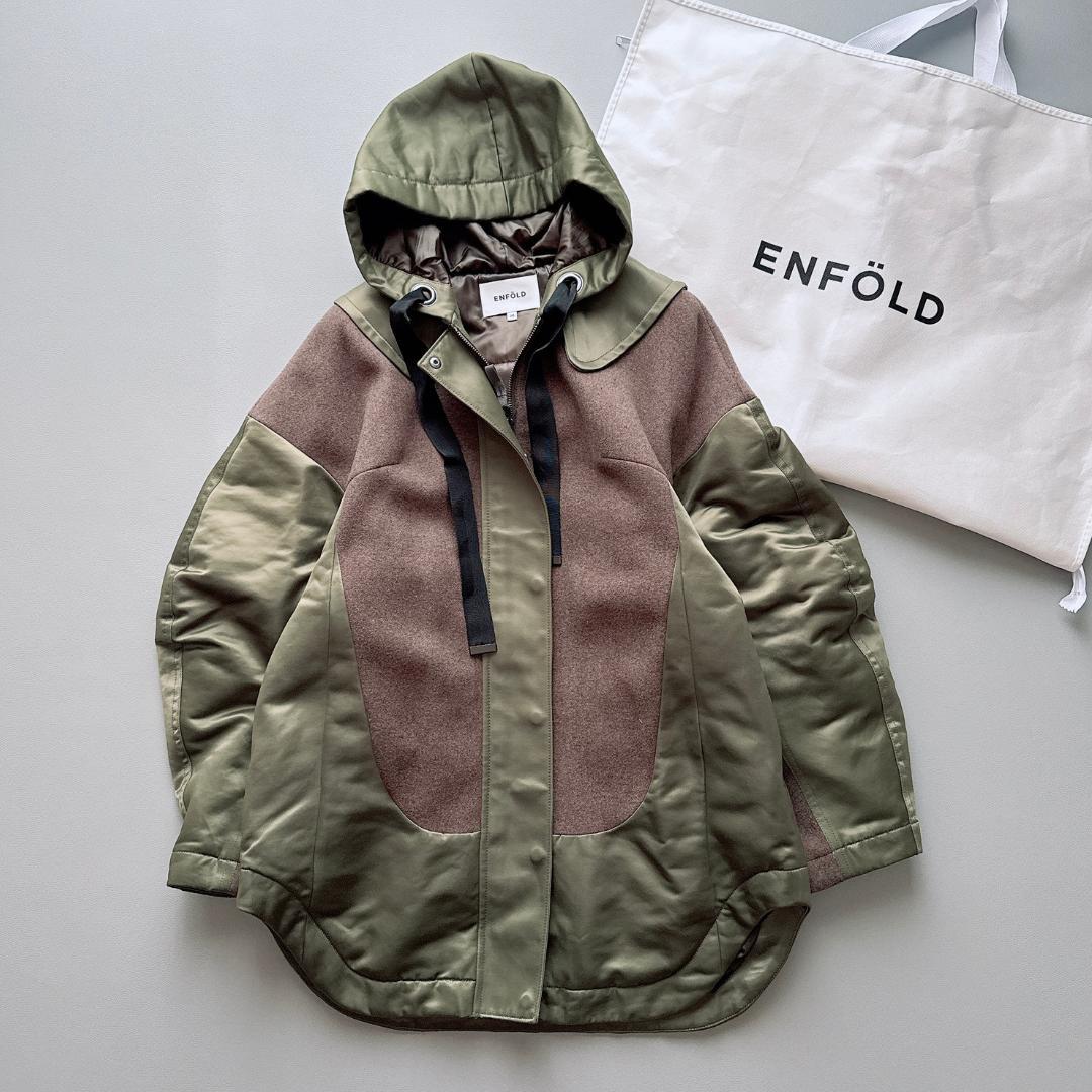 近年　ENFOLDエンフォルド　HOODIEJACKETフーディージャケット⭐︎ ENFÖLD OFFICIAL ONLINE STORE | エンフォルド公式通販