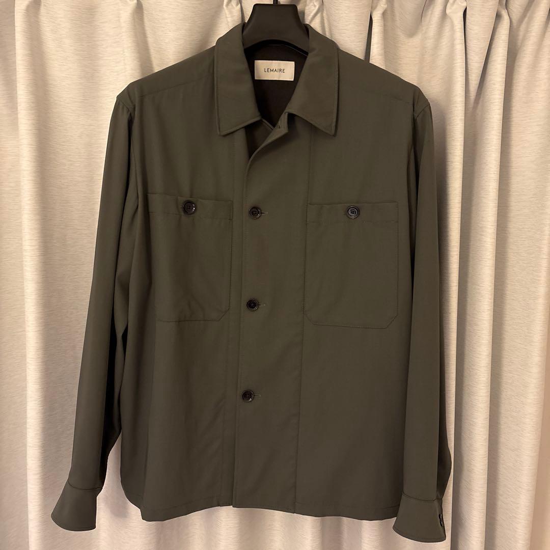 LEMAIRE ミリタリーシャツ L 美品 ルメール