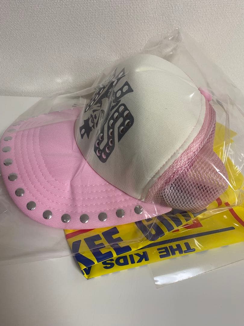 twice サナ着用】ヒステリックグラマー スタッズ メッシュキャップ