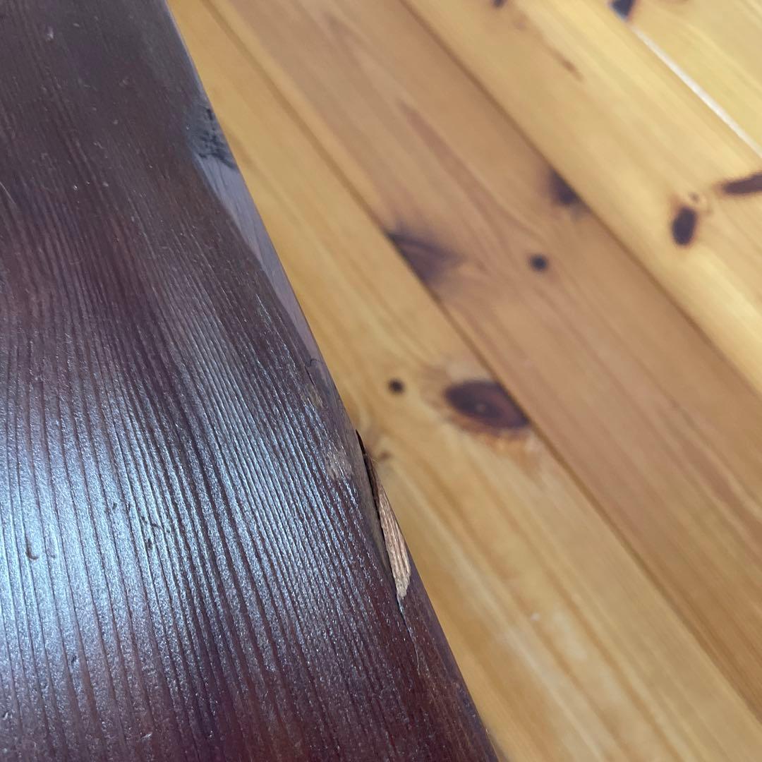 アンティーク 裁ち台 裁板 一枚板 柿渋塗り 昭和レトロ