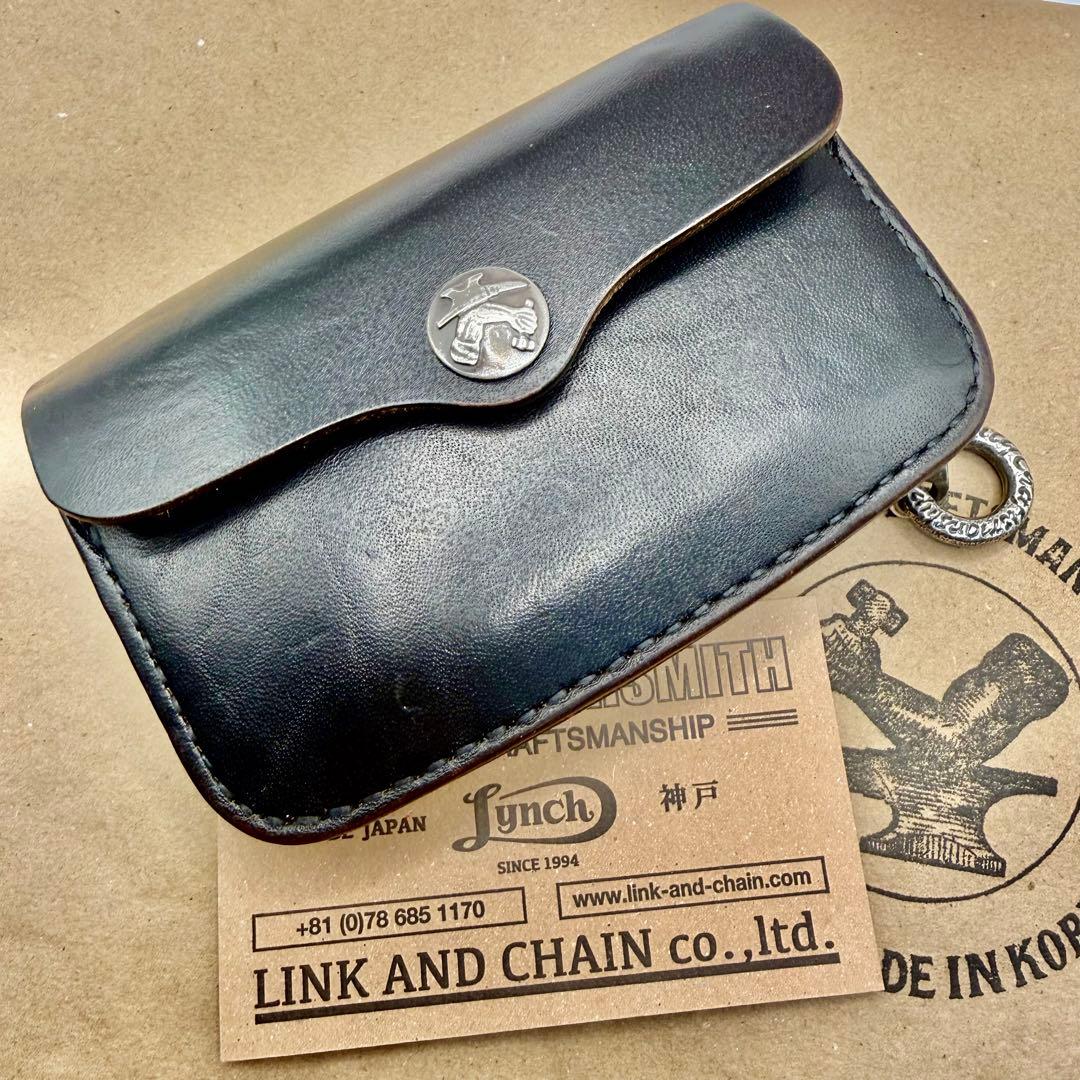 ギャラ付き　リンチシルバースミス　レザーウォレット　財布