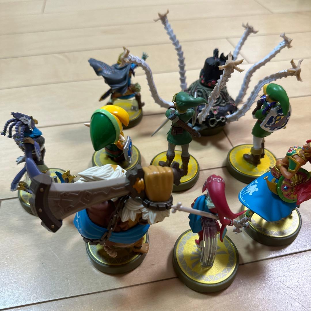ゼンダの伝説 amiibo 9体セット - メルカリ