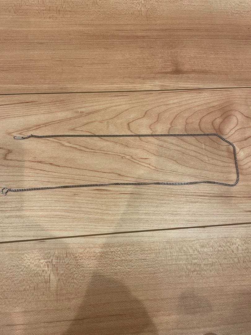 プラチナネックレス　pt850 10.00g　喜平　2面　50センチ　2ミリ幅