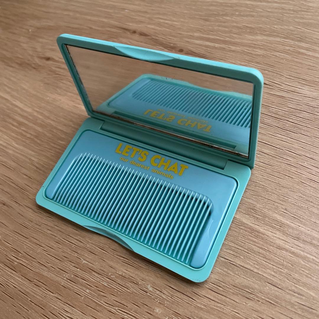 LET'S CHAT レッツチャット ミラーセット 80年代 昭和 レトロ - メルカリ