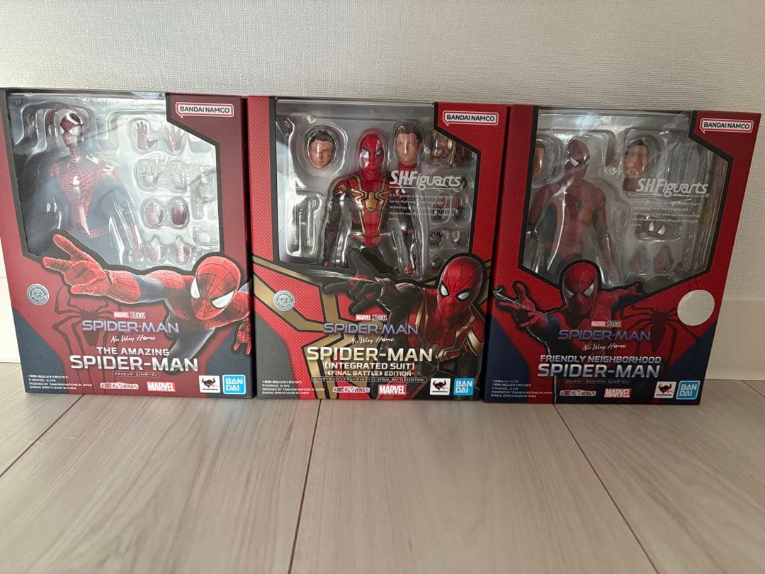 スパイダーマン フィギュアーツ 3点セット スパイダーマン』シリーズ ｜ シネトイ魂！｜S.H.Figuarts 洋画