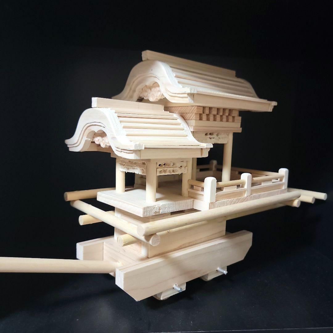 だんじり【地車】ミニだんじり ☆今だけ獅噛プレゼント - メルカリ