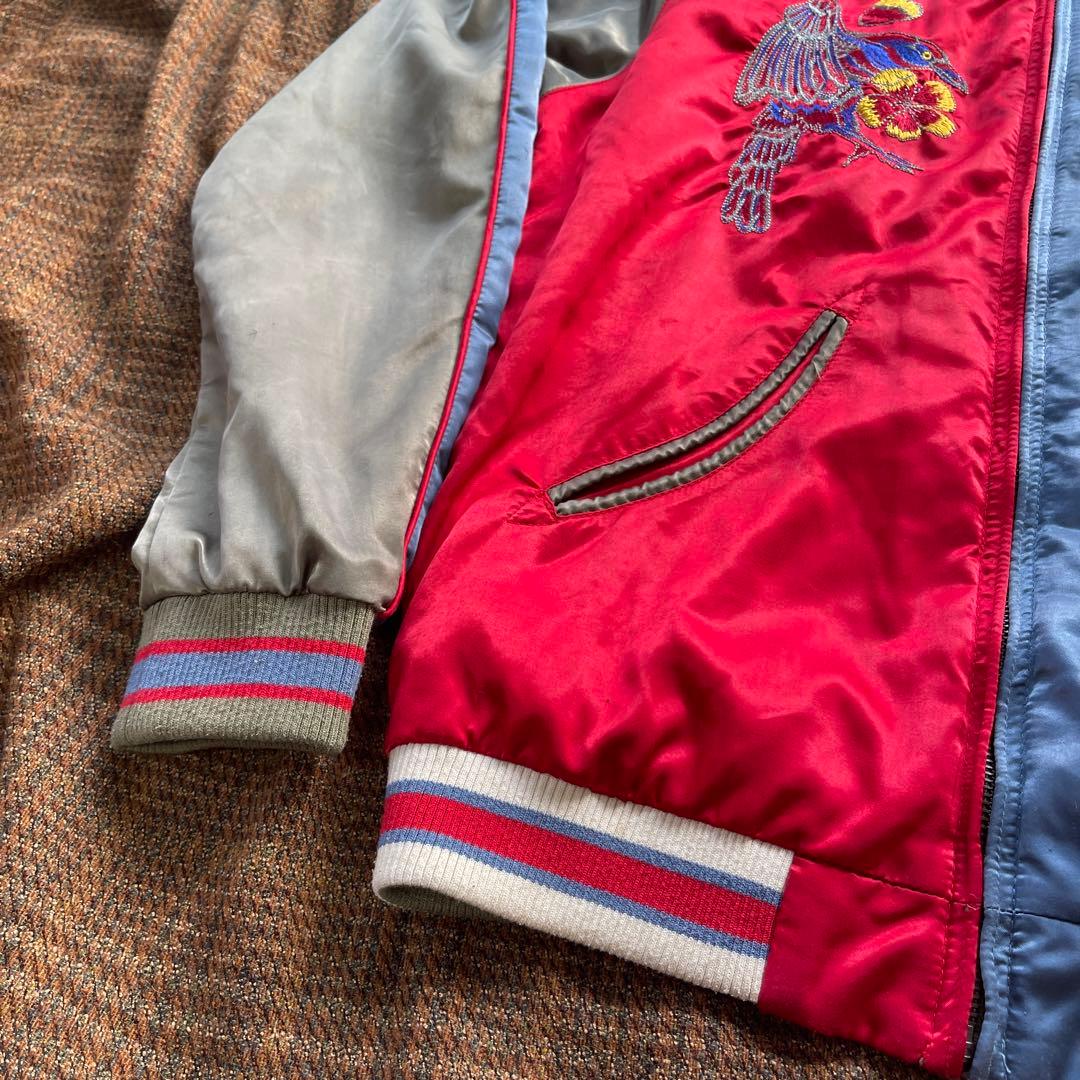 90's~ DIESEL スカジャン 牡丹 燕 鯉 梅 リバーシブル M相当 - メルカリ