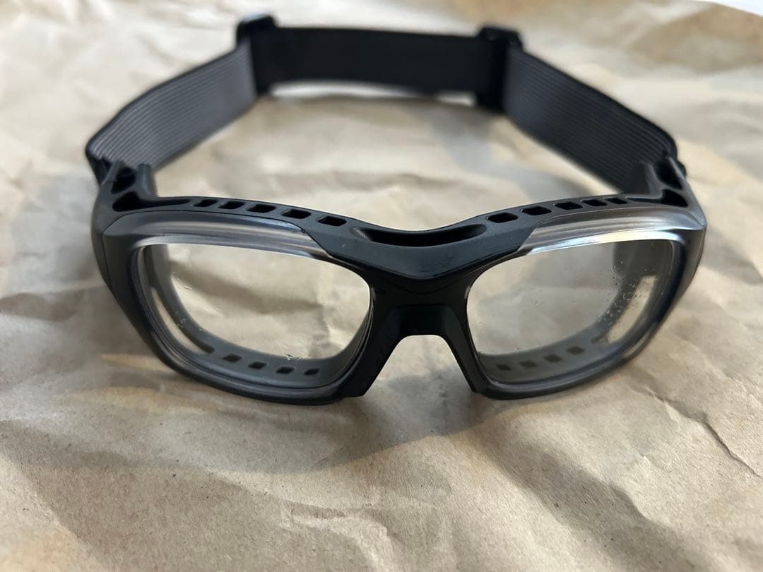 クールアイズジャパン　スポーツ用メガネ ブラック クリアレンズ