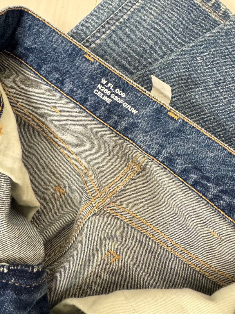 CELINE N° 009 デニムパンツ ライトブルー - メルカリ