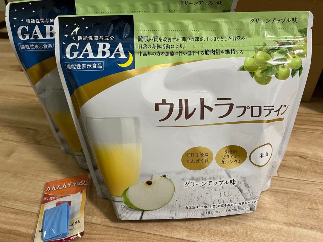 カーブス ウルトラプロテイン グリーンアップル味 450g 2袋