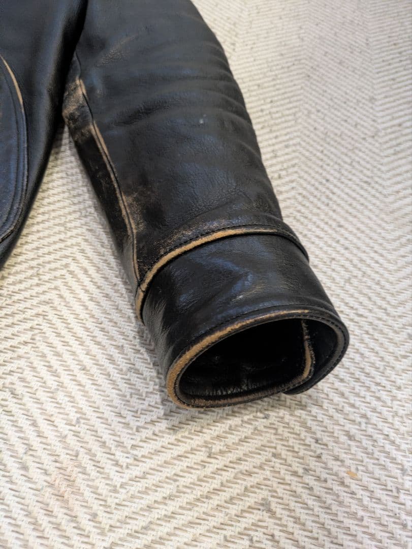 玉*置様 極小ロット ウルフズヘッド ワコマリア ライダース S ボア付き