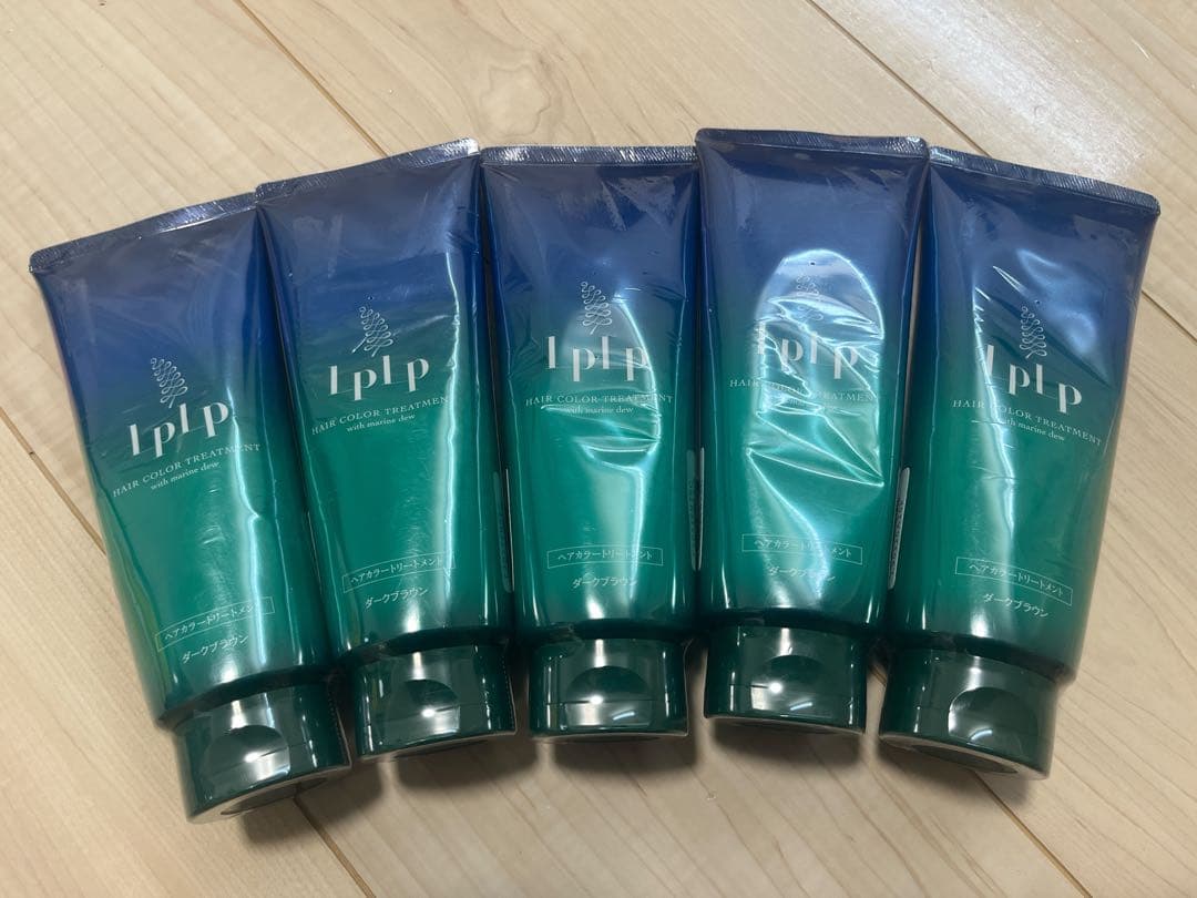 ルプルプ　LPLP ヘアカラートリートメント　ダークブラウン　5本 LPLP（ルプルプ） 白髪染めトリートメント ヘアカラー LPLP 5本セット