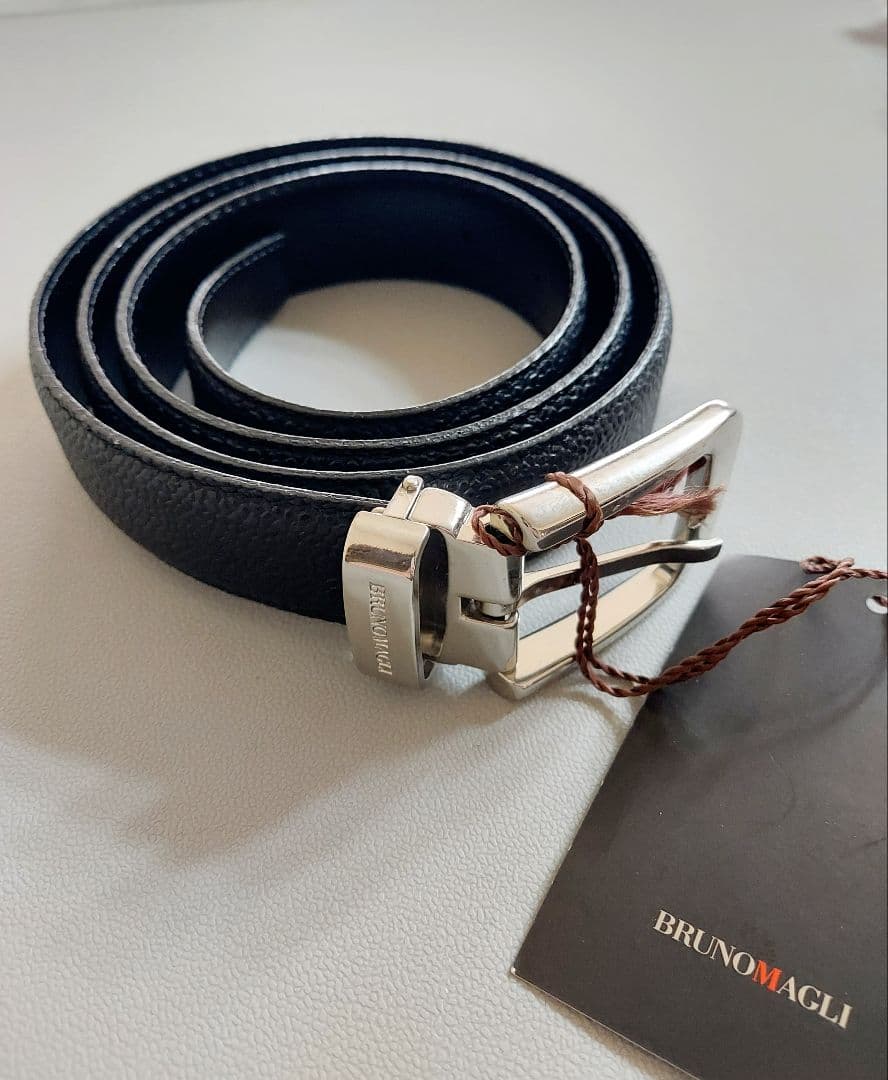 【たか】BRUNOMAGLI　ブルーノマリ　ベルト　本革　イタリア