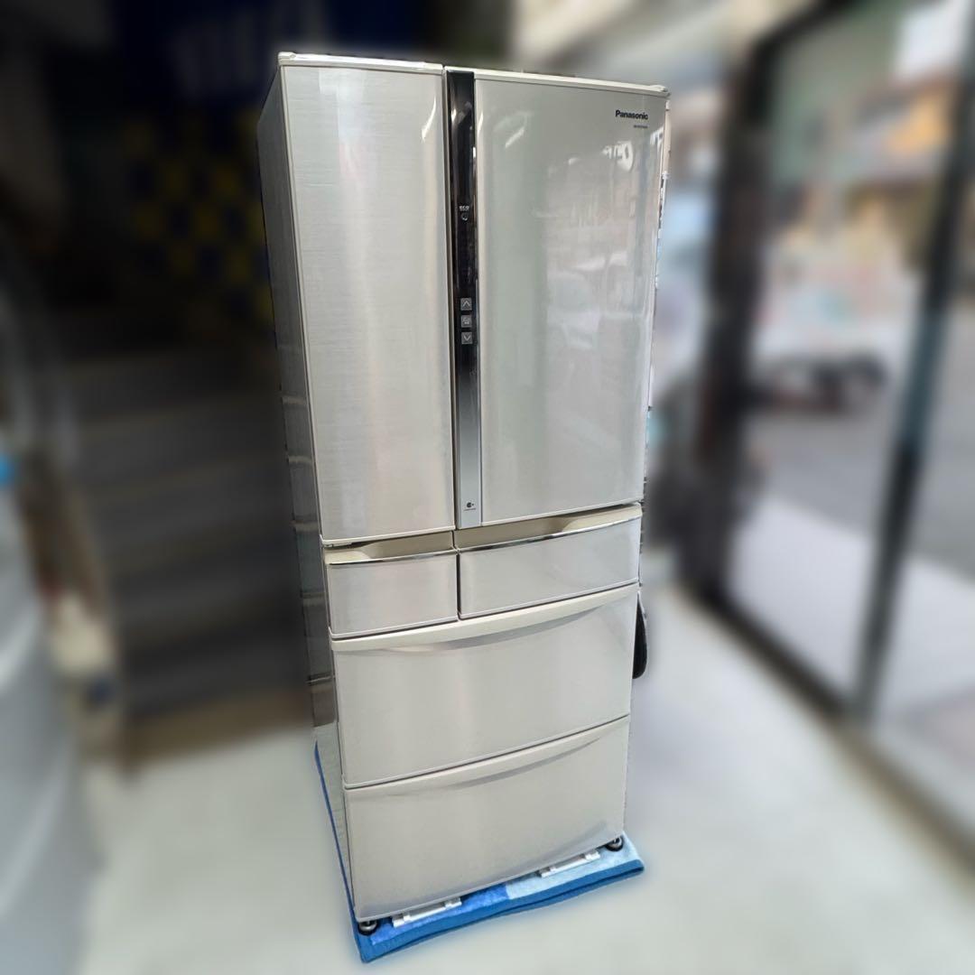 【送料込み】パナソニック エコナビ搭載冷蔵庫 NR-F475TM-N 470L